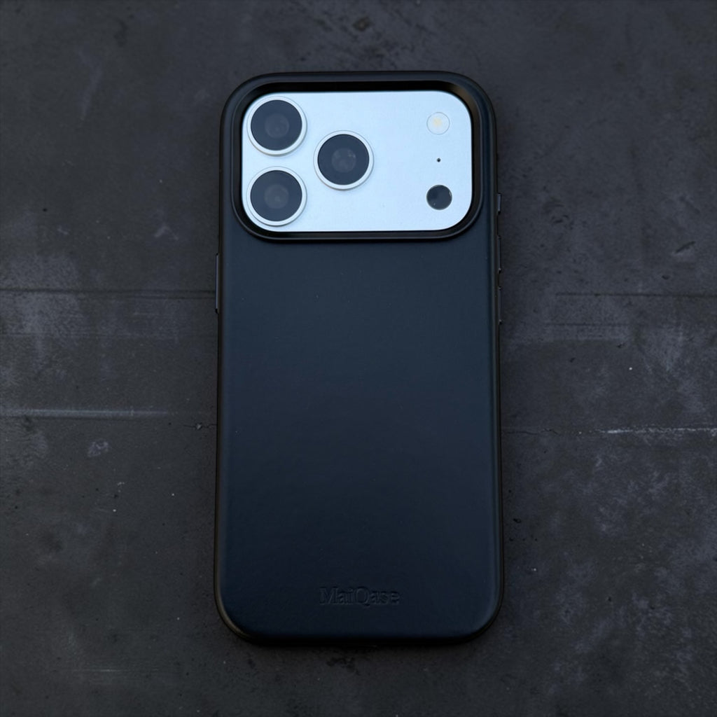 MaiQase Genuine Oil-Wax Leather Case for iPhone